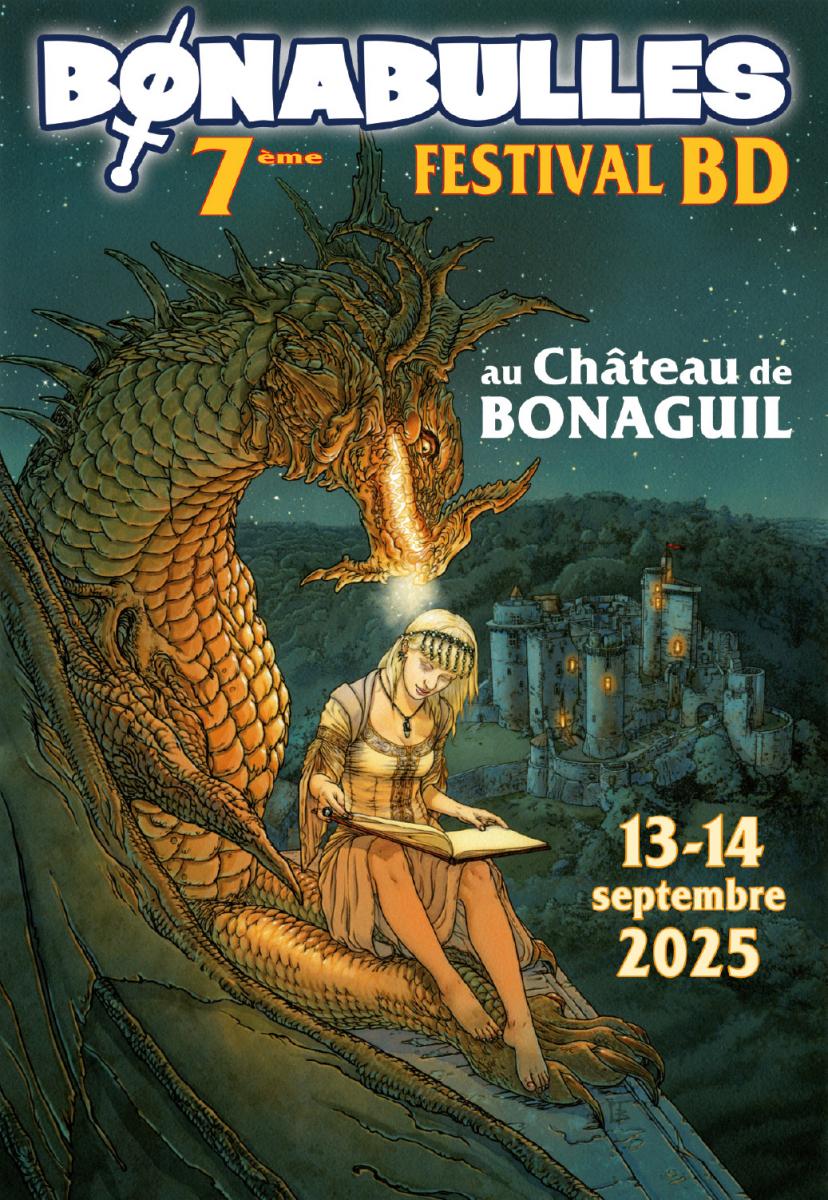 Festival BD Bonabulles 2025 affiche Béatrice Tillier