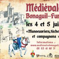 Affiche Médiévales Bonaguil Fumel 2015